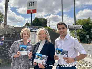 Bromley Cross train station ticket office campaign underway