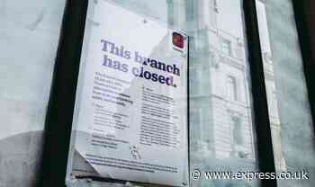 Full list of Barclays, Lloyds, NatWest and HSBC branches shutting down within days