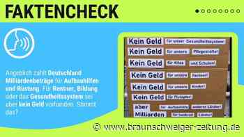 Faktencheck: Ausgaben für Bildung höher als für Verteidigung