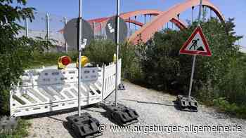 Autobahnbrücke bleibt für Radler und Fußgänger bis Ende September gesperrt
