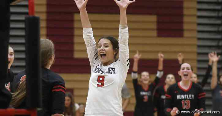 Girls volleyball: Huntley rallies past Crystal Lake Central in season opener, runs FVC win streak to 19 straight