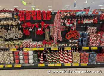 Home Bargains shoppers stunned as Christmas items on sale