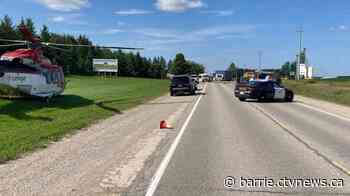 Woman dead and her infant injured in 7-vehicle crash in Melancthon Township