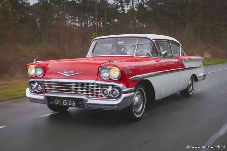 Chevrolet Bel Air (1958) - Klokje Rond Klassiek - 'Amerikaan, maar te groot voor McDrive'
