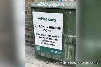 Fake Hackney Council posters promote 'crack and heroin'