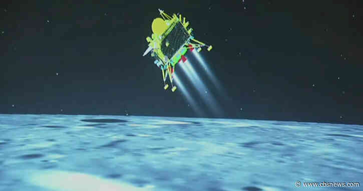 India becomes the fourth country ever to land a spacecraft on the moon