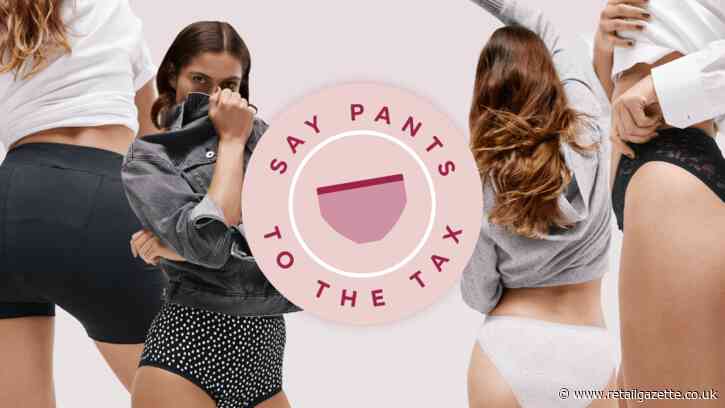 Sainsbury’s & Mountain Warehouse join M&S’ calls for VAT to be scrapped on period underwear