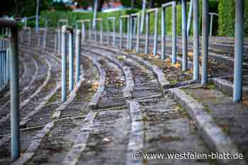 Das Herforder Stadion ist zum Teil marode - und soll es auch bleiben