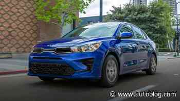 Kia Rio sedan and hatchback will be discontinued after 2023 model year