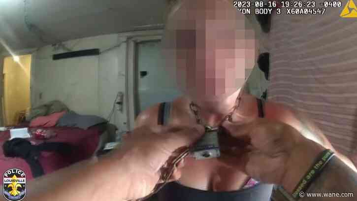 Police rescue woman chained to floor of Louisville home, video shows