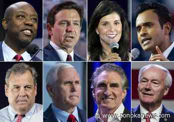 Without Trump, debate gives Republican hopefuls a chance