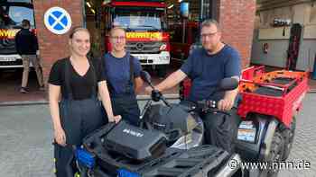 Freiwillige Feuerwehr Warnemünde lässt sich über die Schultern gucken