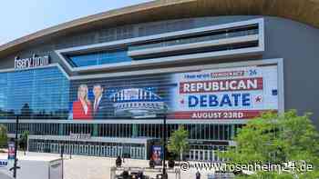 TV-Debatte auf Fox News: Republikaner treten gegeneinander an - ohne Trump