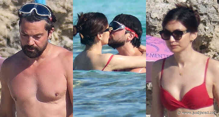 Dominic Cooper & Gemma Chan Share a Kiss While on Vacation in Spain