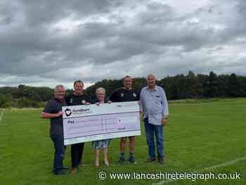 Councillors score new goalposts for Huncoat United FC