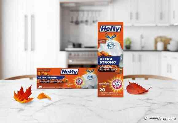 Hefty offering wider release of 'Cinnamon Pumpkin Spice' trash bags