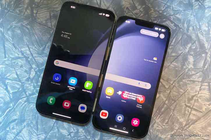 How I switched from an iPhone to a Galaxy Z Fold5 with an app and some tape