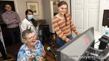 'Big breakthrough' as brain chips allow woman, 68, to 'speak' 13 years after she suffered same disorder that killed Stephen Hawking and Sandra Bullock's partner