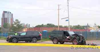 3-vehicle collision involving stolen vehicle east of downtown: Edmonton police