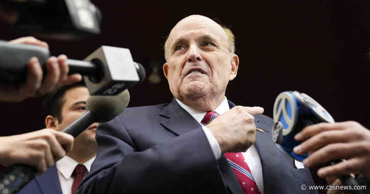 Giuliani surrenders on Georgia 2020 election meddling charges; Bond set at $150,000