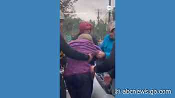 WATCH:  93-year-old woman rescued amid deadly flooding in Chile