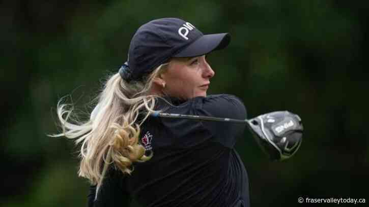 Ellie and Maddie Szeryk of London, Ont., paired together at CPKC Women’s Open
