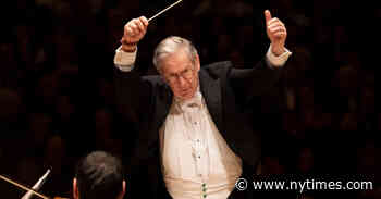 Famed Conductor Accused of Striking Singer at Performance