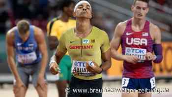 Abuaku WM-Achter über 400 Meter Hürden - Warholm siegt