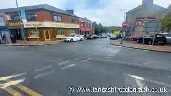 Road marking to be repainted at Blackburn junction