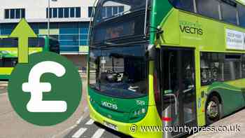 Isle of Wight bus ticket price rises announced by Southern Vectis