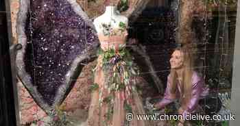 'People have cried when they have looked at it' - Geordie Witch aims to heal with UK's largest Amethyst wings
