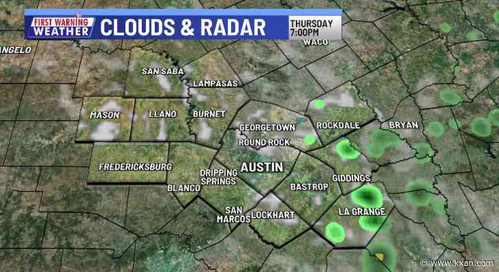 Isolated storms daily as temps top 100 degrees