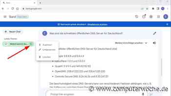 Google Bard: KI-Chatbot in Deutschland nutzen