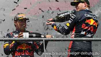 Die Dünen-Party für Formel-1-Herrscher Verstappen