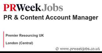 Premier Resourcing UK: PR & Content Account Manager
