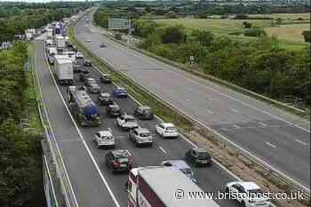 Live: M5 closed after multi-vehicle crash with hours of delays expected