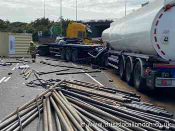 LIVE: Delays on Dartford Crossing after A13 M25 crash