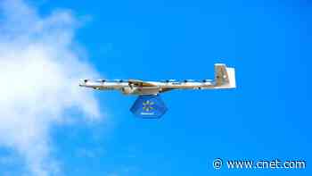 Walmart Will Airdrop Eggs and Ice Cream by Drone for Some Texans     - CNET