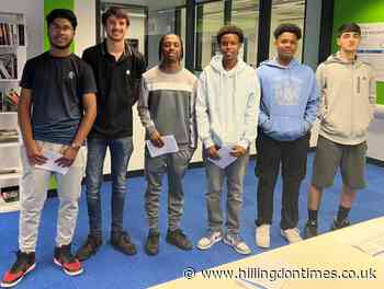 GCSE results: Heathrow UTC students in mood to celebrate