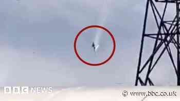 Russia: Video shows plane crash in Russian village