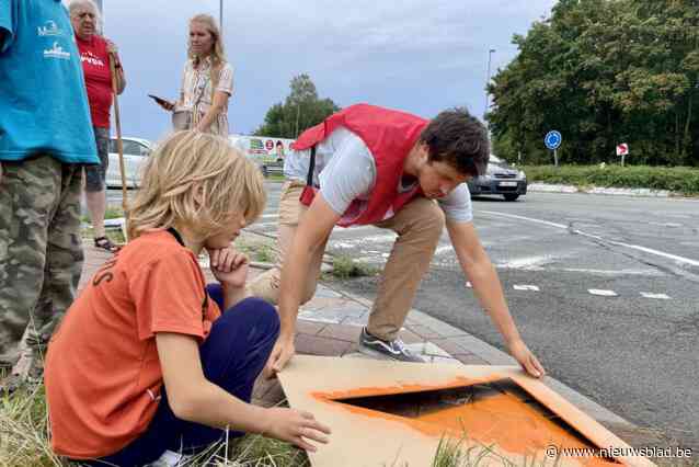 PVDA Heist-op-den-Berg pakt op eigen initiatief  rotonde Fabiola aan: “Kleine aanpassingen kunnen groot verschil maken”