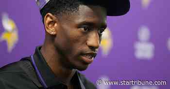 Viking Jordan Addison agrees to admit to lesser charge, pay fine for driving Lamborghini 140 mph