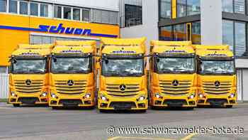 Haiterbacher Spedition: Schuons Lkw-Flotte verjüngt sich erneut