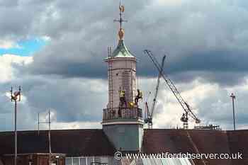 Watford Town Hall clock tower renovations completed