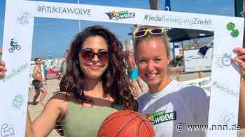 Beim Familien-Sport-Beach-Tag gaben Sonne, Freizeitsportler und Profis alles