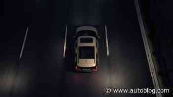 Volvo EM90 minivan teased: It's big, boxy and electric