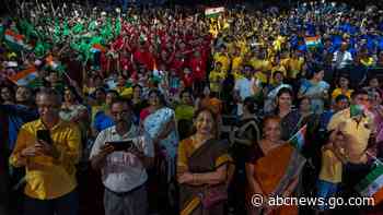 India lands a spacecraft near the moon's south pole, a first for the world as it joins elite club