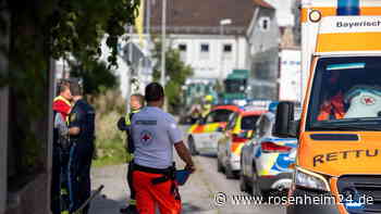 Motorradfahrer bei Unfall in Trostberg schwer verletzt