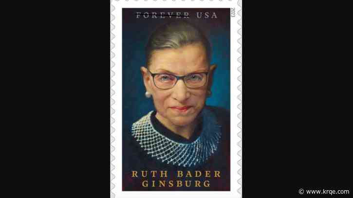 US Postal Service to unveil stamp honoring Ruth Bader Ginsburg