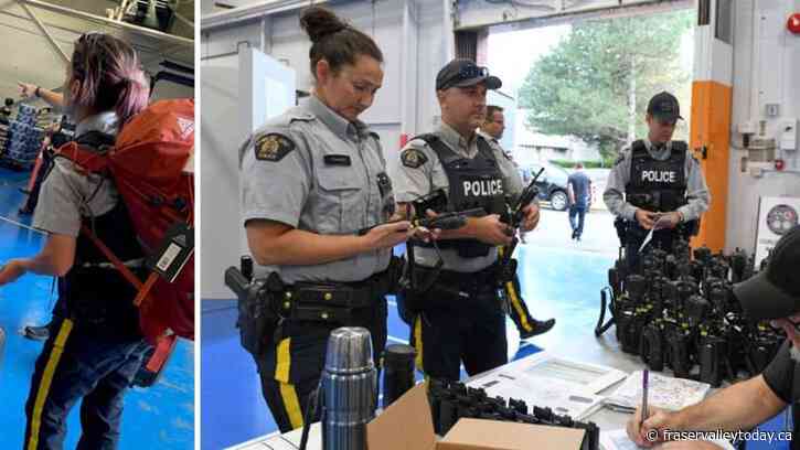 RCMP gather in Chilliwack for deployment to BC wildfires; Chilliwack Walmart, London Drugs pitch in